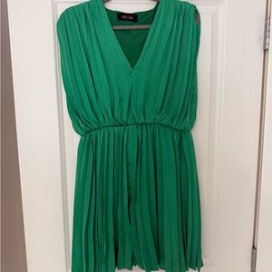 Fab'rik Vibrant Green Mini Dress